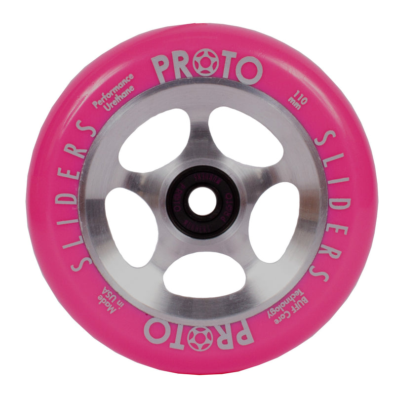 PROTO – StarBright Sliders 110mm - Neon Pink on RAW